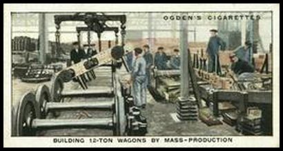 41 Building 12 ton Wagons by Mass Production